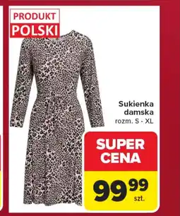 Carrefour Sukienka damska oferta