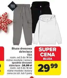 Carrefour Bluza dresowa dziecięca TEX oferta