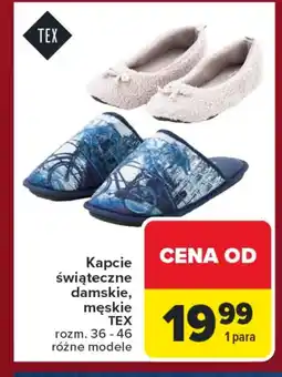 Carrefour Kapcie TEX oferta