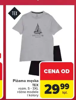 Carrefour Piżama męska TEX oferta
