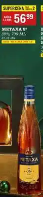 Biedronka METAXA 5* 38%, 700 ML oferta