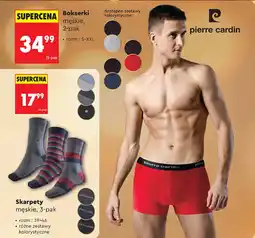 Biedronka Bokserki męskie, pierre cardin oferta