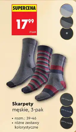 Biedronka Skarpety męskie oferta