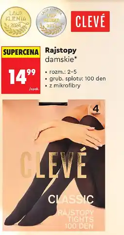 Biedronka Rajstopy damskie CLEVE oferta