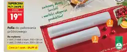 Biedronka Folia do pakowania próżniowego oferta