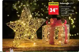 Biedronka Dekoracja LED oferta