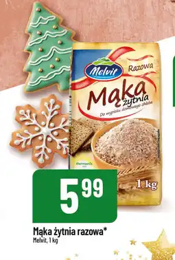 Polomarket Mąka żytnia razowa Melvit 1 kg oferta