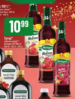 Polomarket Syrop Herbapol XXL (670-680 ml, malina z cytryną/żurawina/korzenna) oferta