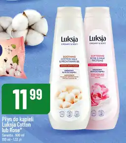Polomarket Płyn do kąpieli Luksja Cotton lub Rose oferta
