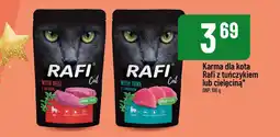 Polomarket Rafi Karma dla kota z tuńczykiem lub cielęciną 100g oferta