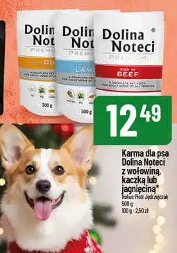 Polomarket Karma dla psa Dolina Noteci z kaczką, jagnięciną lub wołowiną (500 g) oferta