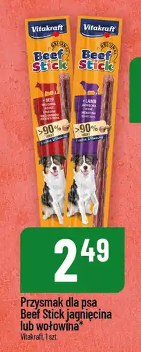 Polomarket Przysmak dla psa Beef Stick jagnięcina lub wołowina (Vitakraft, 1 szt.) oferta