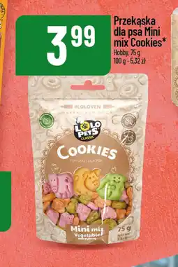 Polomarket Przekąska dla psa Mini mix Cookies (Hobby, 75 g) oferta