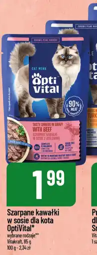 Polomarket Szarapane kawałki w sosie dla kota OptiVital oferta