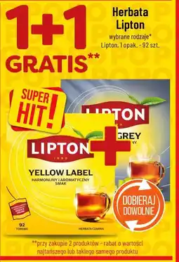 Polomarket Herbata Lipton (92 torebki) oferta