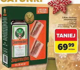 Carrefour Likier + 2 kieliszki Jagermeister oferta