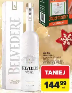 Carrefour Wódka - kartonik Belvedere oferta
