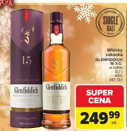 Carrefour Whisky tuba Glenfiddich 15 Yo oferta