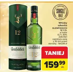 Carrefour Whisky tuba Glenfiddich 12 Yo oferta