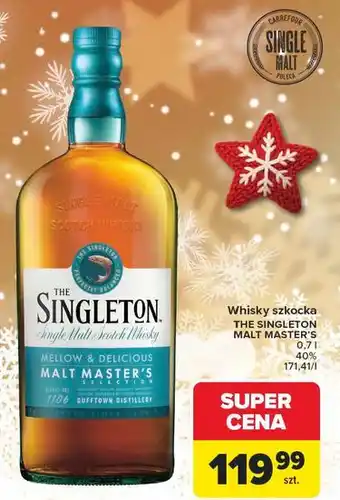 Carrefour Whisky The Singleton Malt Master oferta