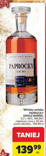 Carrefour Whisky Paprocky oferta
