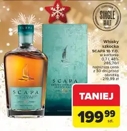 Carrefour Whisky Scapa 10 oferta