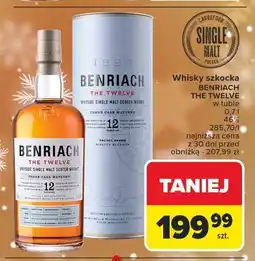 Carrefour Whisky tuba Benriach 12 Yo oferta