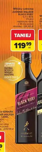 Carrefour Whisky Johnnie Walker Black Ruby oferta