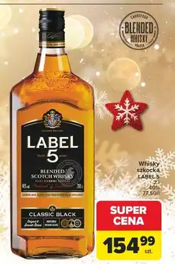 Carrefour Whisky Label 5 oferta