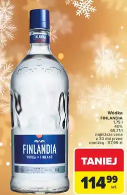 Carrefour Wódka Finlandia Vodka Of Finland oferta