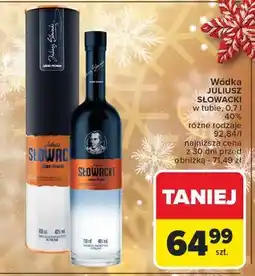 Carrefour Wódka Juliusz Słowacki oferta