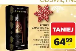 Carrefour Brandy Gamziri 5 oferta