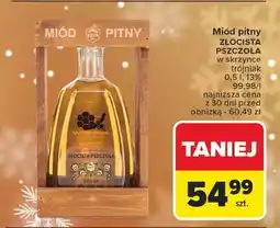 Carrefour Miód pitny w skrzynce Złocista Pszczoła Trójniak oferta