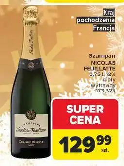 Carrefour Szampan Nicolas Feuillatte Demi-Sec oferta