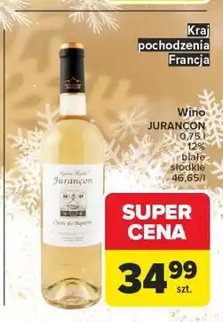 Carrefour Wino białe Jurancon oferta