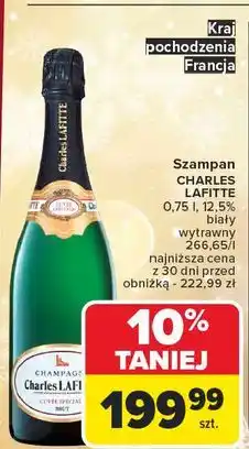 Carrefour Wino Charles Lafitte Premier Cru oferta
