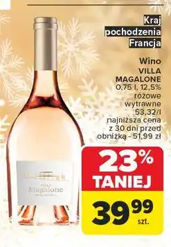 Carrefour Wino Villa Magalone oferta