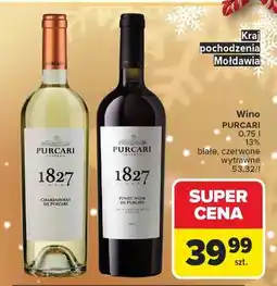 Carrefour Wino Purcari 1827 oferta