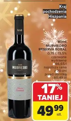 Carrefour Wino Murviedro Reserva oferta