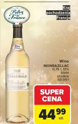 Carrefour Wino Monbazillac oferta