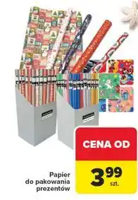 Carrefour Papier do pakowania prezentów oferta