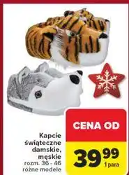 Carrefour Kapcie męskie rozm. 36-46 oferta