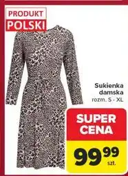 Carrefour Sukienka damska s-xl oferta
