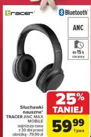 Carrefour Słuchawki nauszne max mobile bt anc Tracer oferta