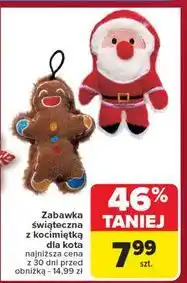 Carrefour Maskotka dla kota z kocimiętką ciastek oferta