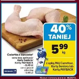 Carrefour Ćwiartka z kurczka oferta