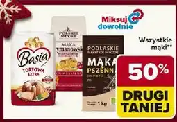 Carrefour Mąka pszenna Podlaskie Mąki Ekologiczne oferta