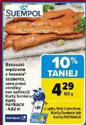 Carrefour Brzuszki z łososia Suempol oferta