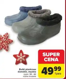 Carrefour Botki piankowe oferta