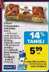 Carrefour Ciasto cynamonka Oskroba oferta